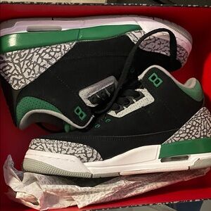Jordan Kids Sneakers Black Green